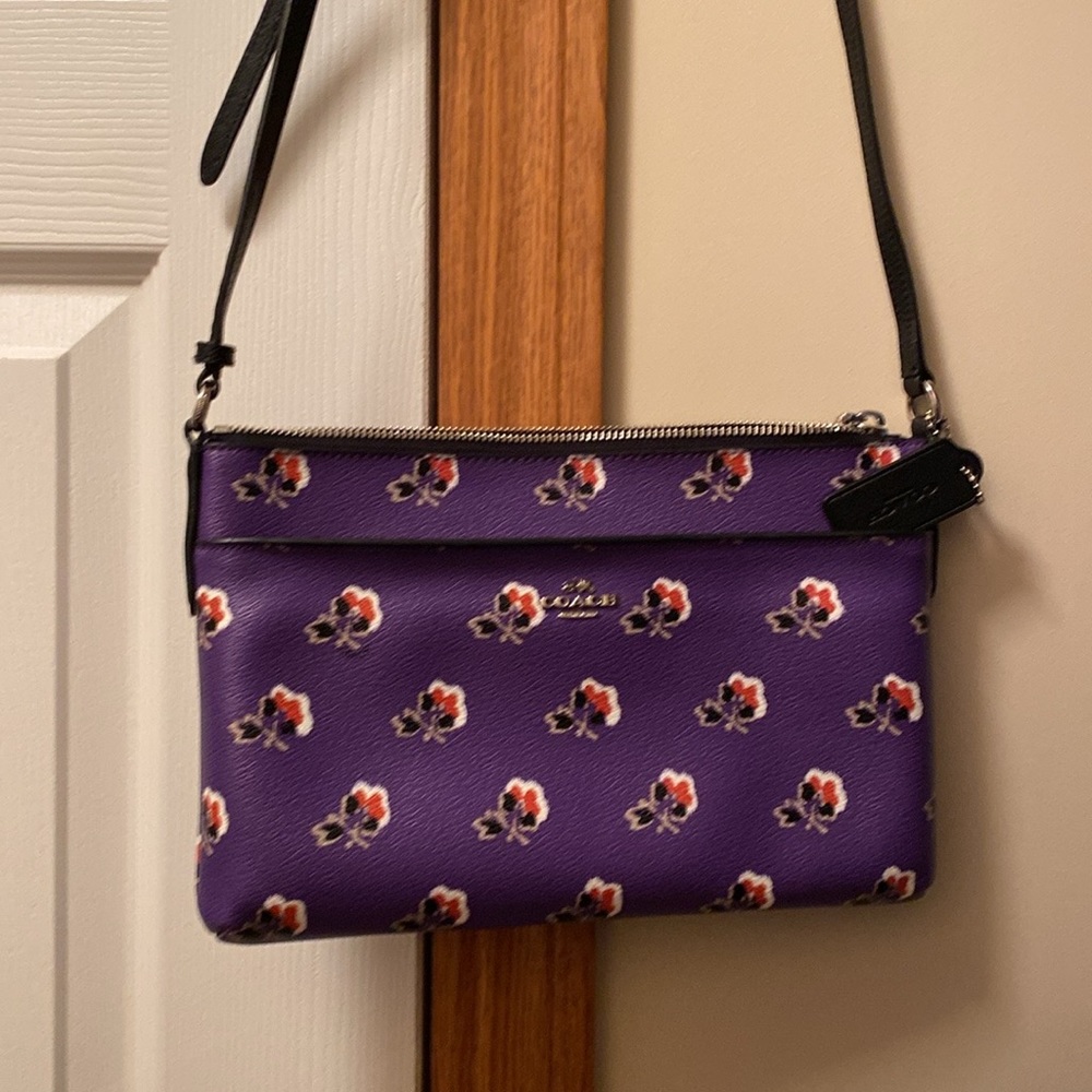 Cute purple Coach purse !